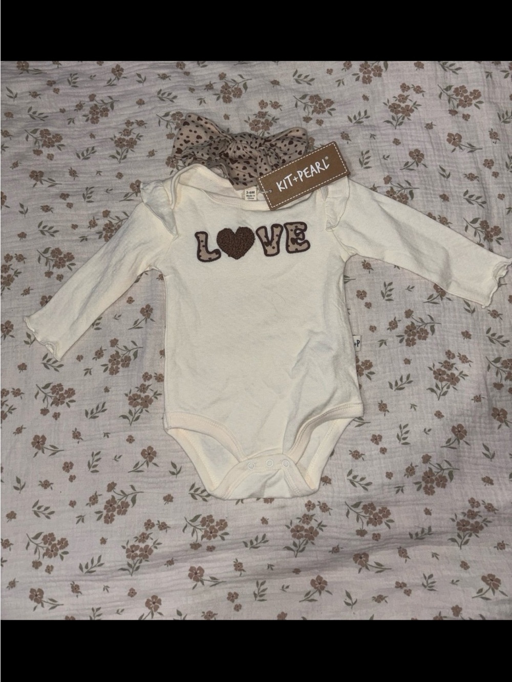 NWT Kit+Pearl Onesies